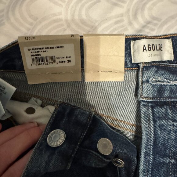 NWT AGOLDE '90S PINCH WAIST JEAN - Picture 5 of 6
